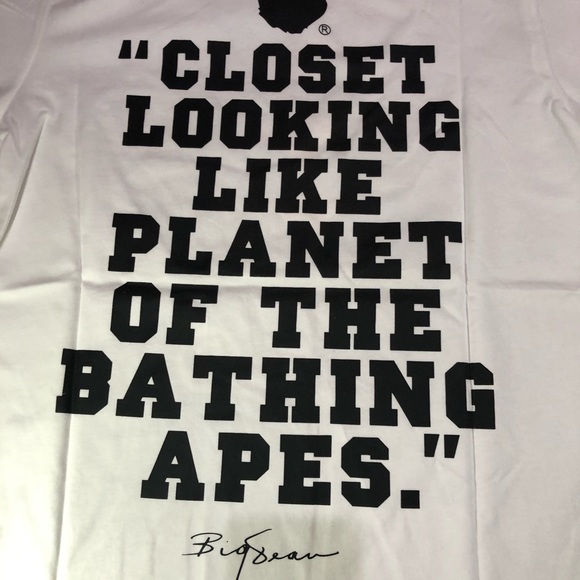 Bape Big Sean Collection tee a bathing ape - Picture 4 of 8